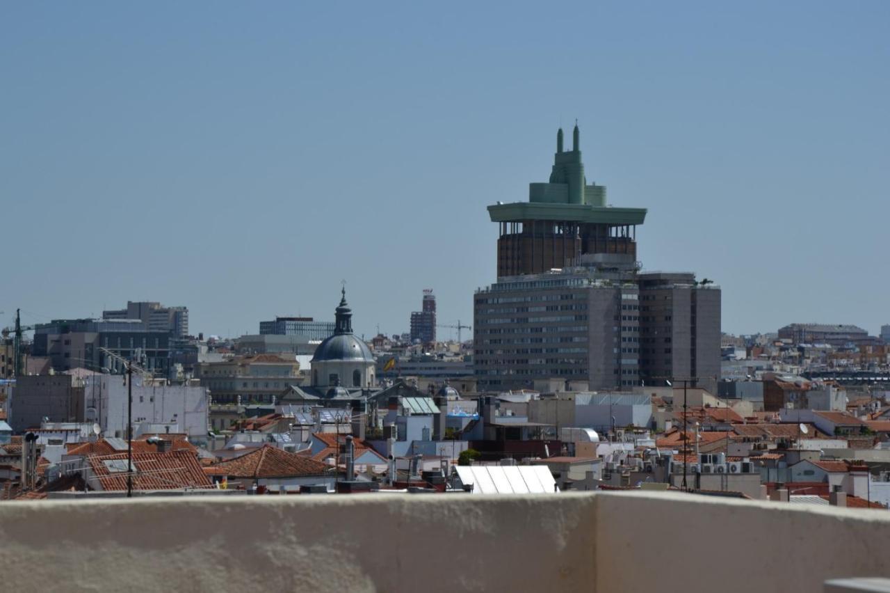 Lux Penthouse Gran Via Hotell Madrid Exteriör bild